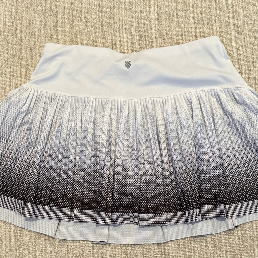 Lucky in Love Women's Skirt in Black and Gray